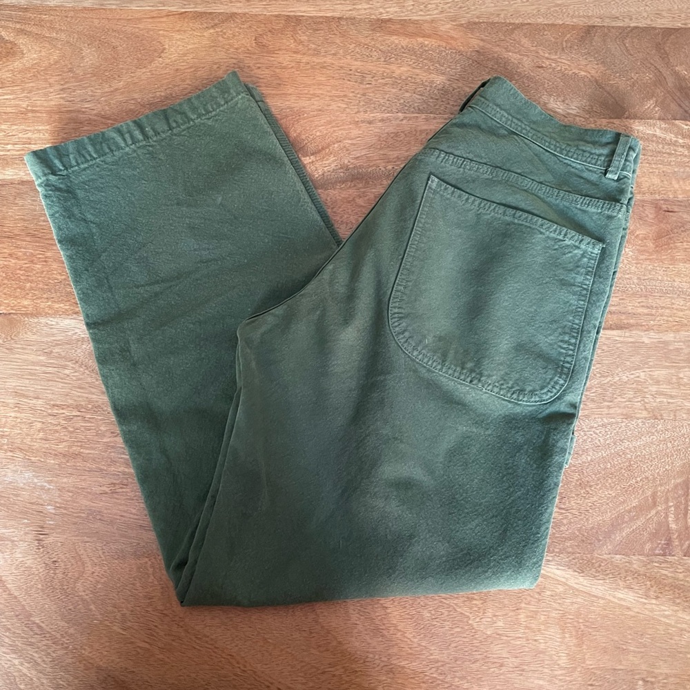Jesse Kamm Handy pants in olive green size 10